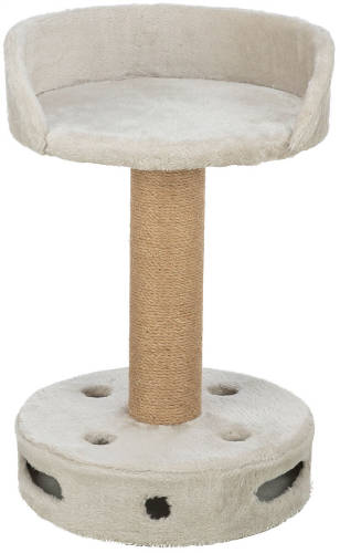 Dalia cat tree with play foot, grey- kaparófa (szürke) macskák részére (54cm)
