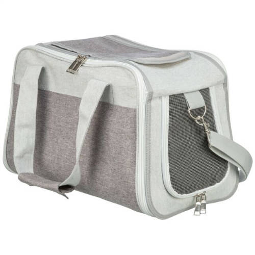 Trixie Bag Libby - táska (szürke) kutyák és macskák részére  25x27x42cm