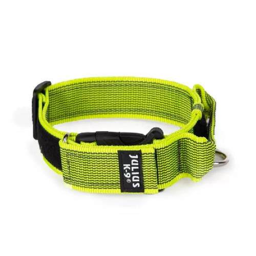 Julius K-9 Color&Gray nyakörv (40mm/38-53cm) neon
