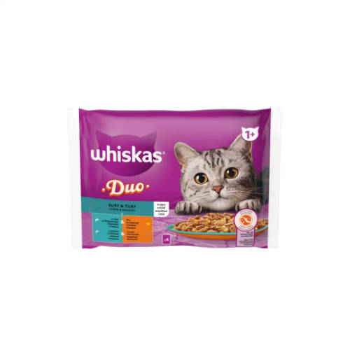 WHISKAS Alut Surf&Turf 13*4x85g