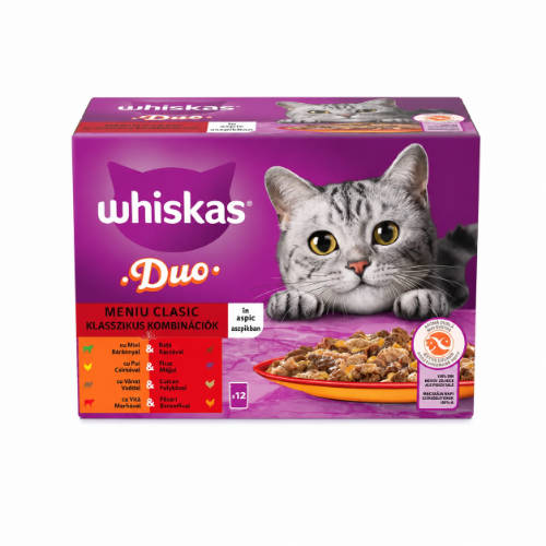 Whiskas Alut MeatyCombos 12x85g