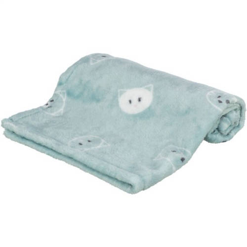 Trixie Mimi Blanket - takaró, puha,plüss (zsálya) macskák részére (70x50cm)
