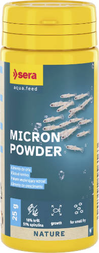 Sera Micron powder (plankton) - Ivadék táplálék díszhalak számára (50ml)