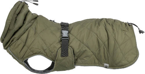 Trixie Minot Dog Coat - kabát (olívazöld) kutyák részére (L) 55cm