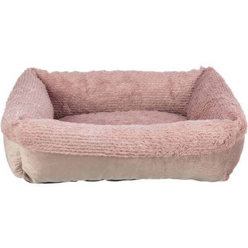 Trixie Xmas Livia ágy - Négyzet alakú fekhely (antik pink) kutyák részére (100x70cm)