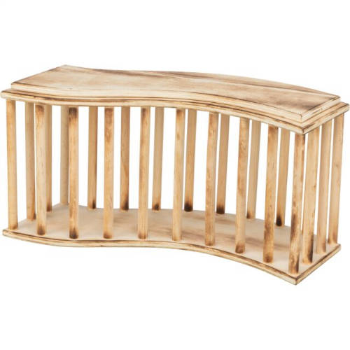Trixie Hay manger with lid, wood/flammed - szénatartó rács (fából) ketrecbe  (37x12x13cm)(KIZÁRÓLAG RENDELÉSRE TARTOTT TERMÉK!)