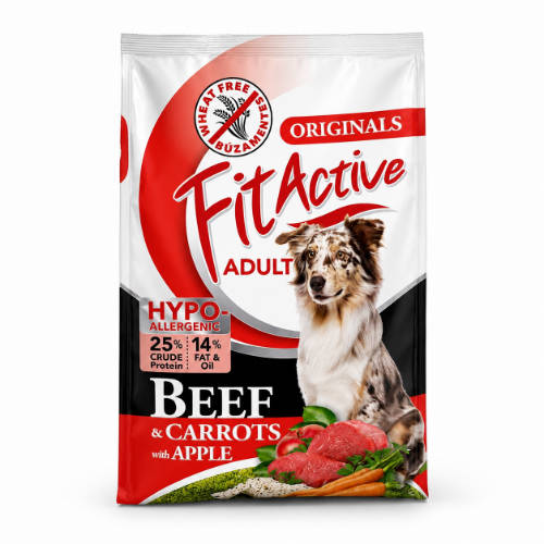 FitActive Wheatfree 4kg Adult Hypoallergenic BEEF
