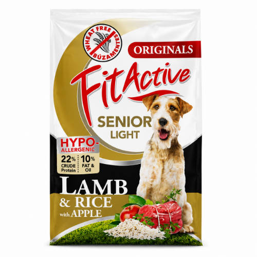 FitActive Wheatfree 4kg Senior Hypoallergenic LAMB