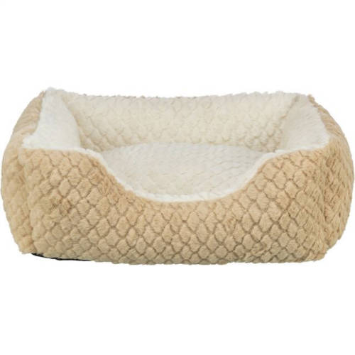 trixie Kaline Mio Ágy 80x65cm,négyzet, 65x50cm,  barna/krém