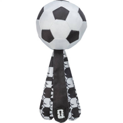 Trixie FIFA 2026 Flying Ball - plüss játék (focilabda) kutyák részére (30cm), fekete