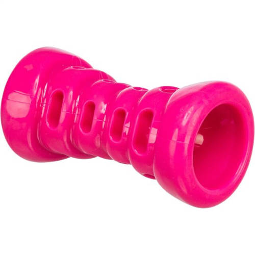 Trixie super Soft&Strong csont - TPR,  játék kutyák részére (12,5cm) pink