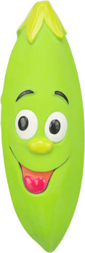 Trixie borsó latex - játék kutyák részére (16cm), zöld