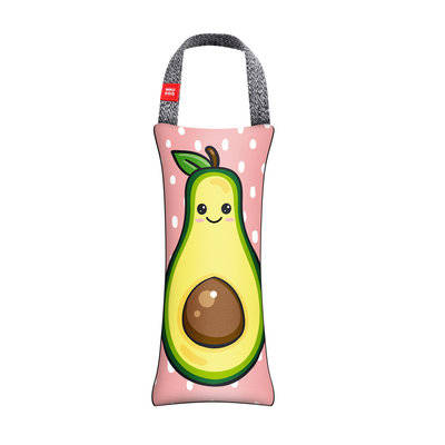 WAUDOG Fun with squeaker - játék (avocado minta) kutyák részére (9x21cm)