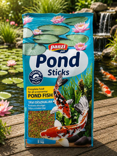Panzi Tavi Haltáp – Lebegő, sticks eledel tavi halak számára (5 kg)