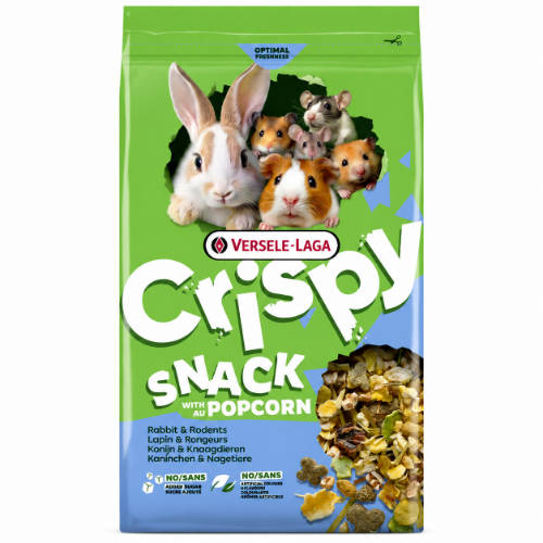 Versele-Laga Cryspy Snack Pop Corn - kiegészítő eleség rágcsálóknak (1,5kg)