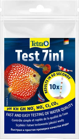 Tetra Test 7 in 1 - vízminőség teszt akváriumokhoz (10csík)
