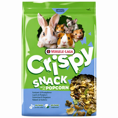 Versele-Laga Cryspy Snack Pop Corn - kiegészítő eleség rágcsálóknak (550g)