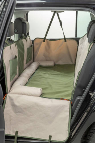 Trixie Car seat cover with reversible blanket, 1.61x2.1m, olívazöld