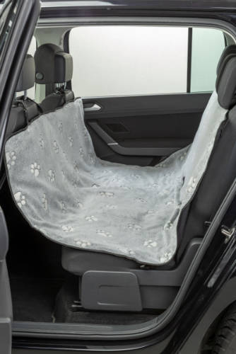 Trixie Car seat cover, 1.4x1.45 m, szürke/fekete