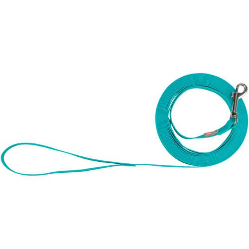 Trixie Easy Life Tracking Leash - nyomkövető póráz (ócceán) kutyák részére, S-M: 15m/13mm