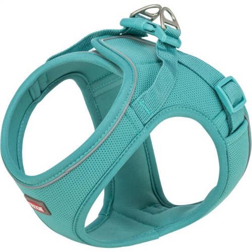 Trixie UrbanVest légáteresztő kutyahám állítható pánttal, XS: 38-41cm/15mm, aqua
