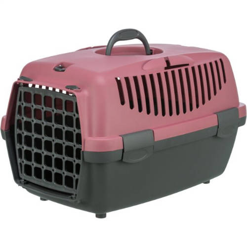 Trixie Capri - szállítóbox (sötétszürke/antik pink) 6kg alatti kisállatok részére (XS:32x31x48cm)