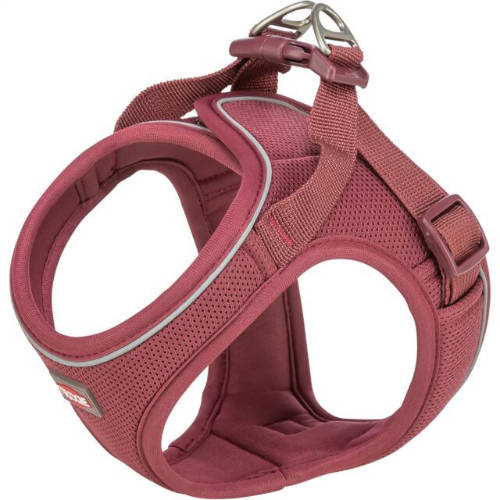 Trixie UrbanVest légáteresztő kutyahám állítható pánttal, XS: 38-41cm/15mm, sangria