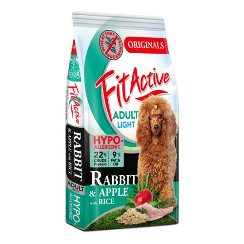 FitActive Wheatfree 12+1.2kg Adult Hypoallergenic RABBIT