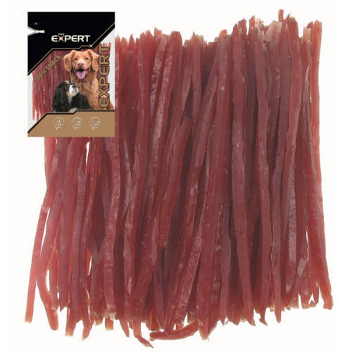 PET Expert puha kacsa csíkok, 10x0,3cm, 250g, kutyák részére