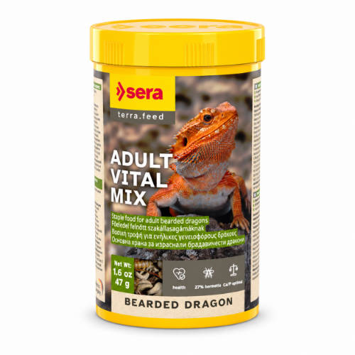 Sera BEARDED DRAGON Adult VITAL Mix 250ml/47g szakállas agáma eledel