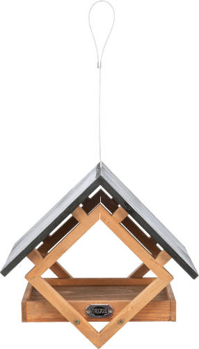Trixie Bird Feeder - Akasztós kerti madáretető (fából) vadmadarak részére (28x25x20cm)