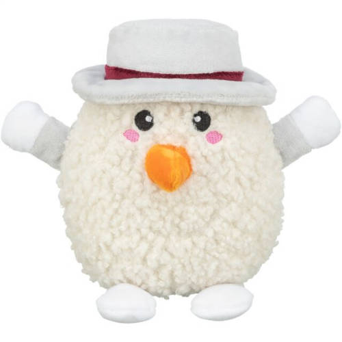TRIXIE Xmas hóember plüss, 25cm, fehér, kutyák részére