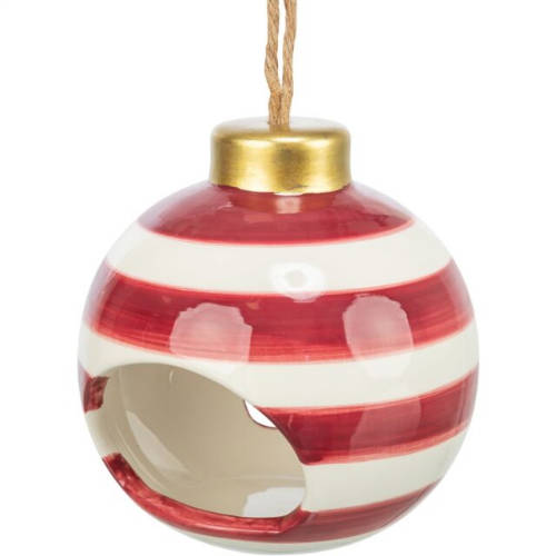 trixie  Xmas candy cane, karton, 42x13x21.5cm, sötét piros,fehér