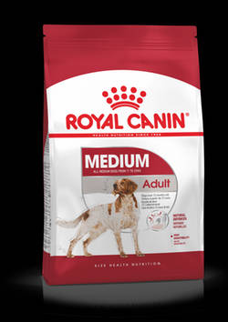 Royal Canin Adult (Medium 11-25kg) - Teljesértékű eledel kutyák részére (4kg)
