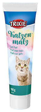 Trixie Katzen Malz Paste  - kiegészítő eleség (szőroldó) malátás paszta macskák részére (100g)