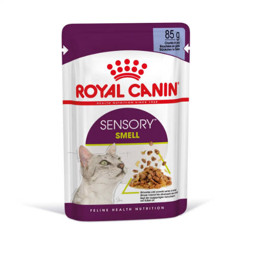 Royal Canin Feline Adult (Sensory Smell) - alutasakos (falatkák,pecsenyelé) eledel macskák részére (85g)