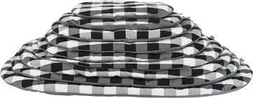 KT24:Trixie Scoopy Cushion - ovális párna (fekete/szürke/fehér) kutyák részére (54x35cm)