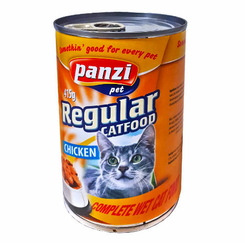 Panzi Regular Adult (csirke) konzerv - Felnőtt macskák részére (415g)