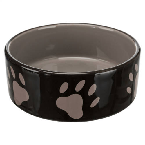 Trixie Ceramic Bowl - kerámi tál (mancs mintával) kutyák részére (Ø16cm/0,8l)