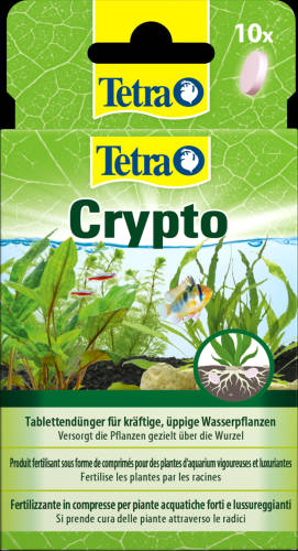 Tetra Crypto - tápanyag tabletta akváriumi növények részére (10db/doboz)