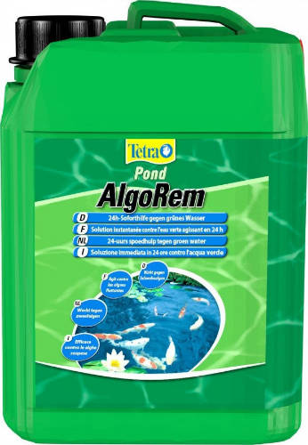 TetraPond AlgoRem - vízkezelés és gondozás (lebegő algák ellen) kerti tavakba (3 liter)