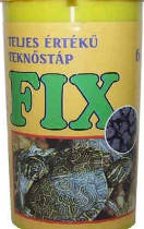 Fix 6' - Teljes érékű teknőstáp (sárga) teknősök részére (200ml)