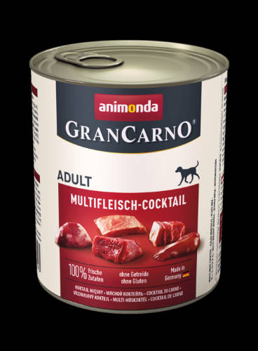 Animonda GranCarno Adult (multihús-koktél) konzerv - Felnőtt kutyák részére (800g)