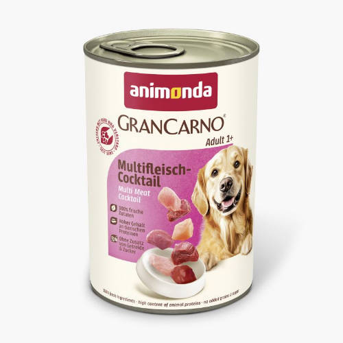 Animonda GranCarno Adult (multihús-koktél) konzerv - Felnőtt kutyák részére (400g)