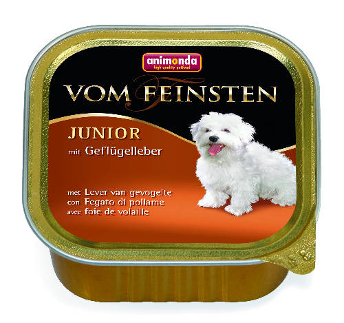 Animonda Vom Feinsten Junior (baromfimáj) alutálkás - Kölyök kutyák részére (150g)