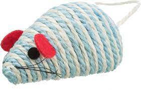 Trixie Sisal Mouse XXL - játék (szizál egér) nagytestű macskák részére (10cm)