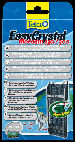 Tetra EasyCrystal Filter BioFoam 250/300 - szűrőszivacs (EasyCrystal Filter 250-hez és az EasyCrystal FilterBox 300-hoz) 1db