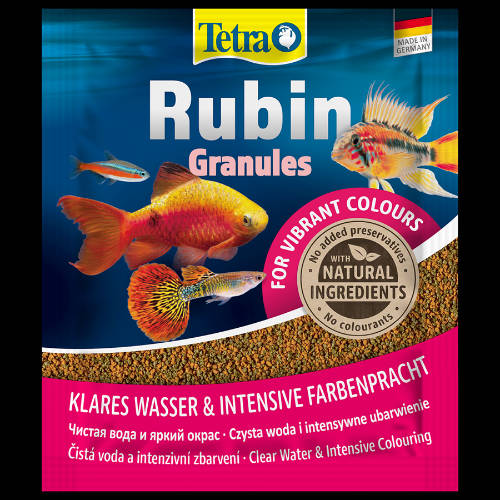 Tetra Rubin Granules - Granulátum táplálék díszhalak számára (15g)
