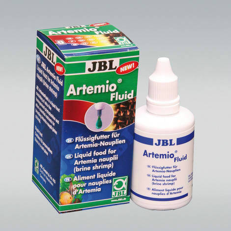 JBL ArtemioFluid - teljes értékű eledel Artemia rákoknak (50ml)