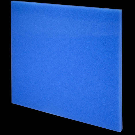JBL Filterschaum blau fein - Finom habszivacs szűrőkhöz minden víz zavarosság ellen (50x50x2,5cm)